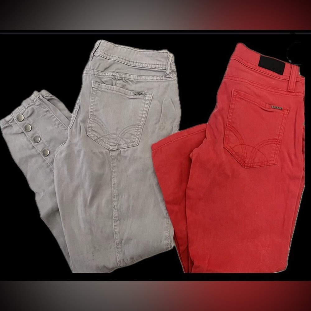 Bebe Cropped Jeggings